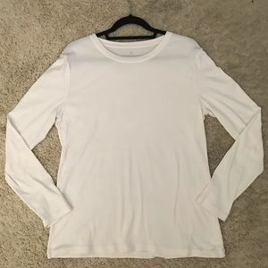 Long Sleeve White Top